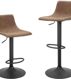 Swivel Counter Adjustable Height Barstools